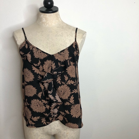 Forever 21 Tops - Forever 21 Floral print chiffon camisole blouse